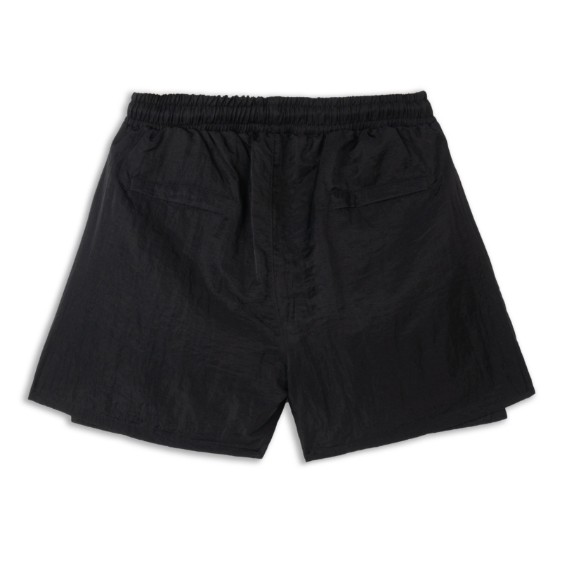 POCKET NYLON SHORT IN BLACK