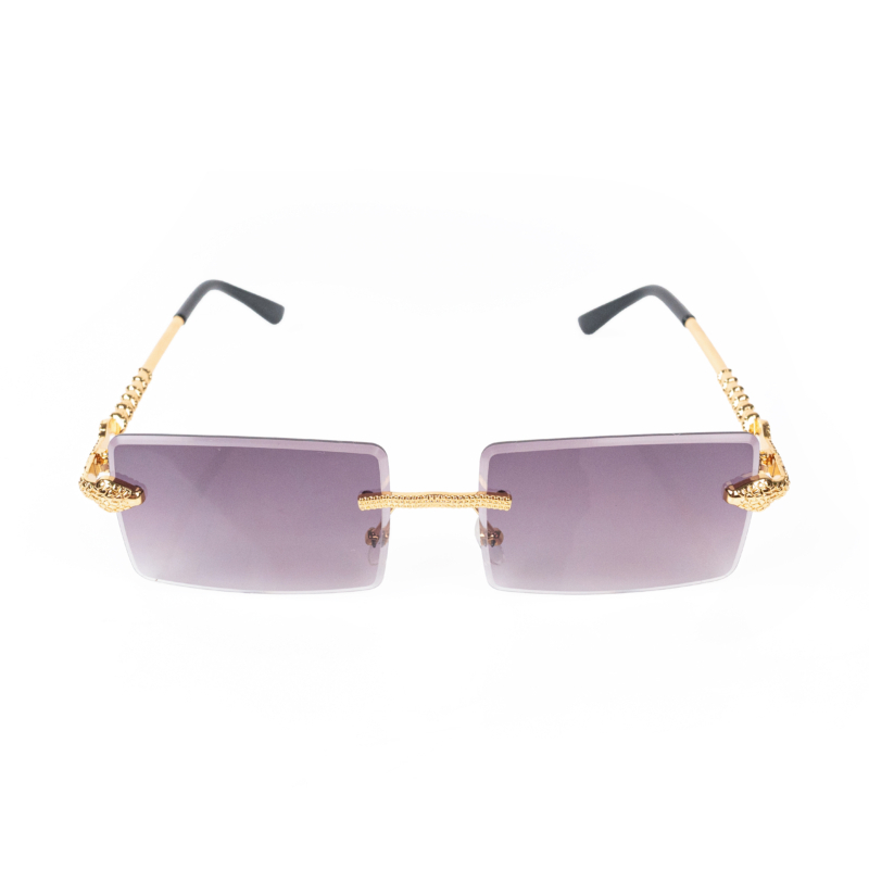 SNAKE SUNGLASSES IN PURPLE