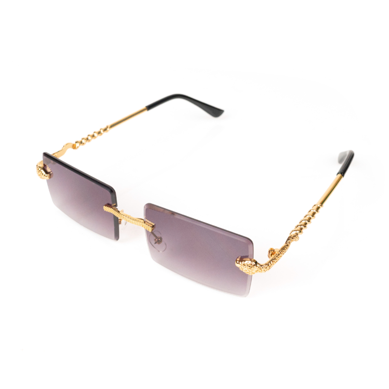 SNAKE SUNGLASSES IN PURPLE