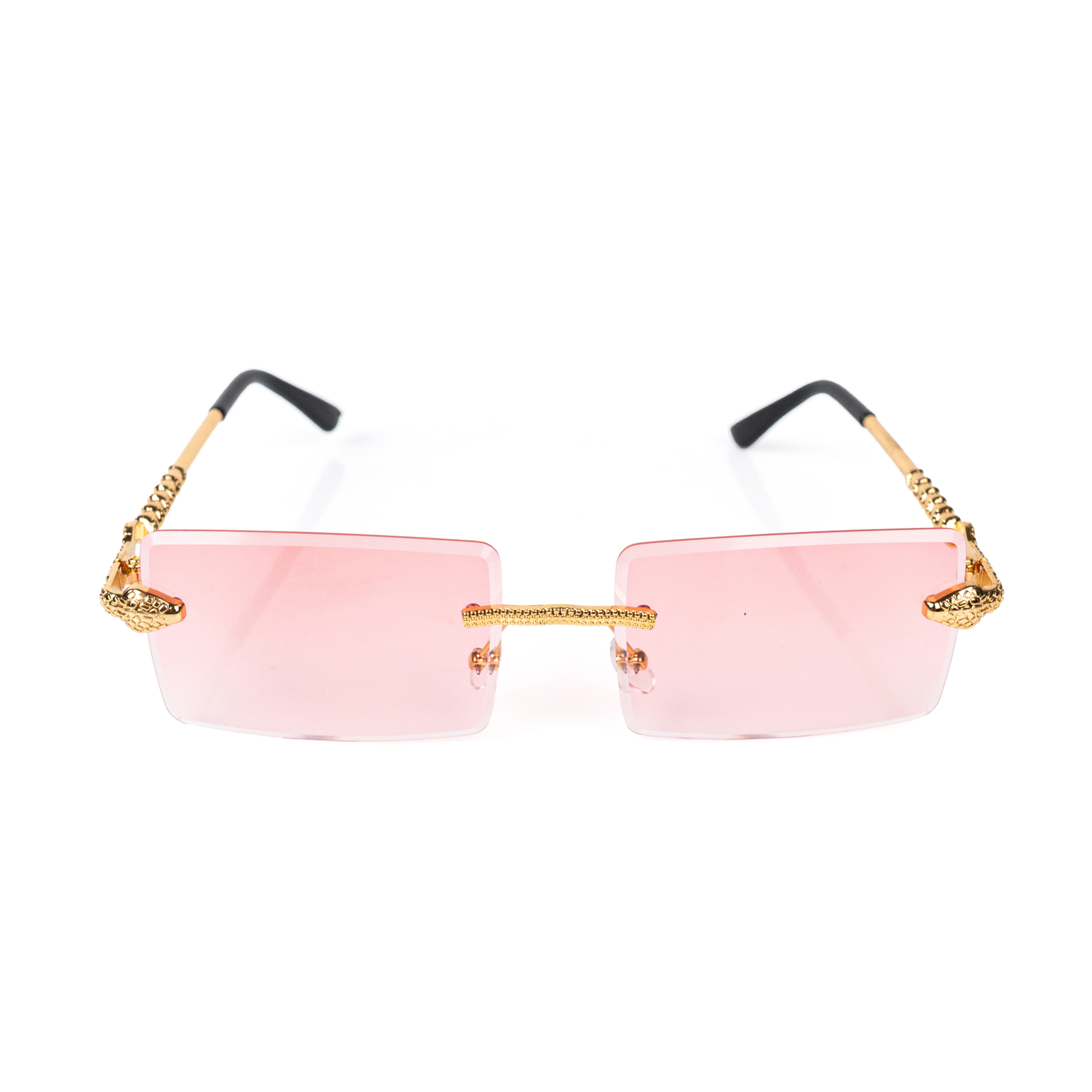 SNAKE SUNGLASSES IN PINK