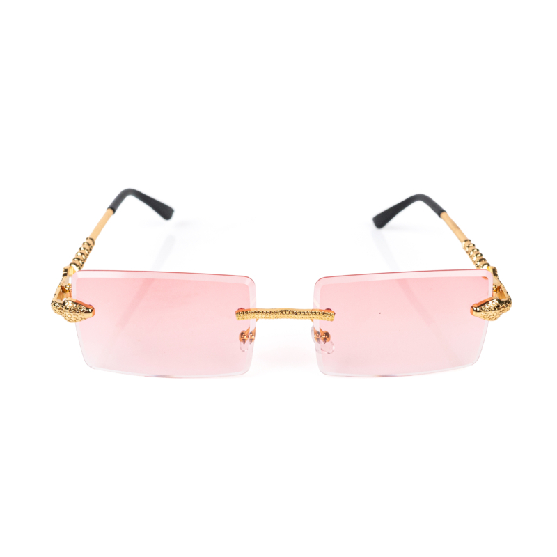 SNAKE SUNGLASSES IN PINK