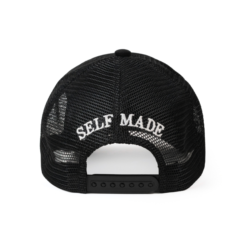 MORE MONEY TRUCKER HAT IN BLACK