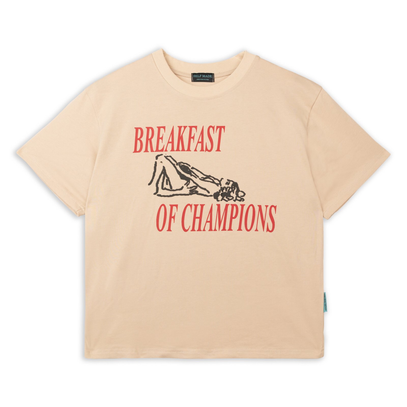Champion Tee In Beige