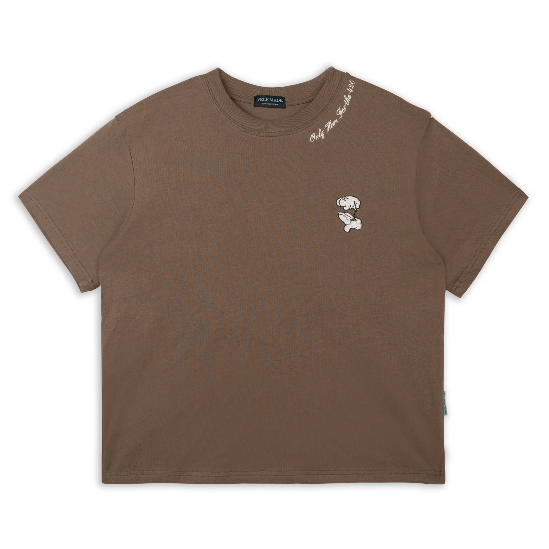 420 TEE IN BROWN