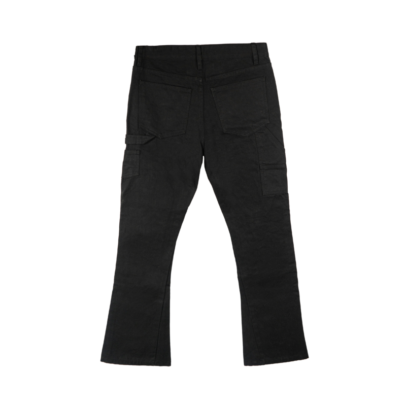 FLARE JEANS IN BLACK